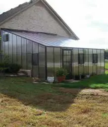 Traditional Home Attached Polycarbonate