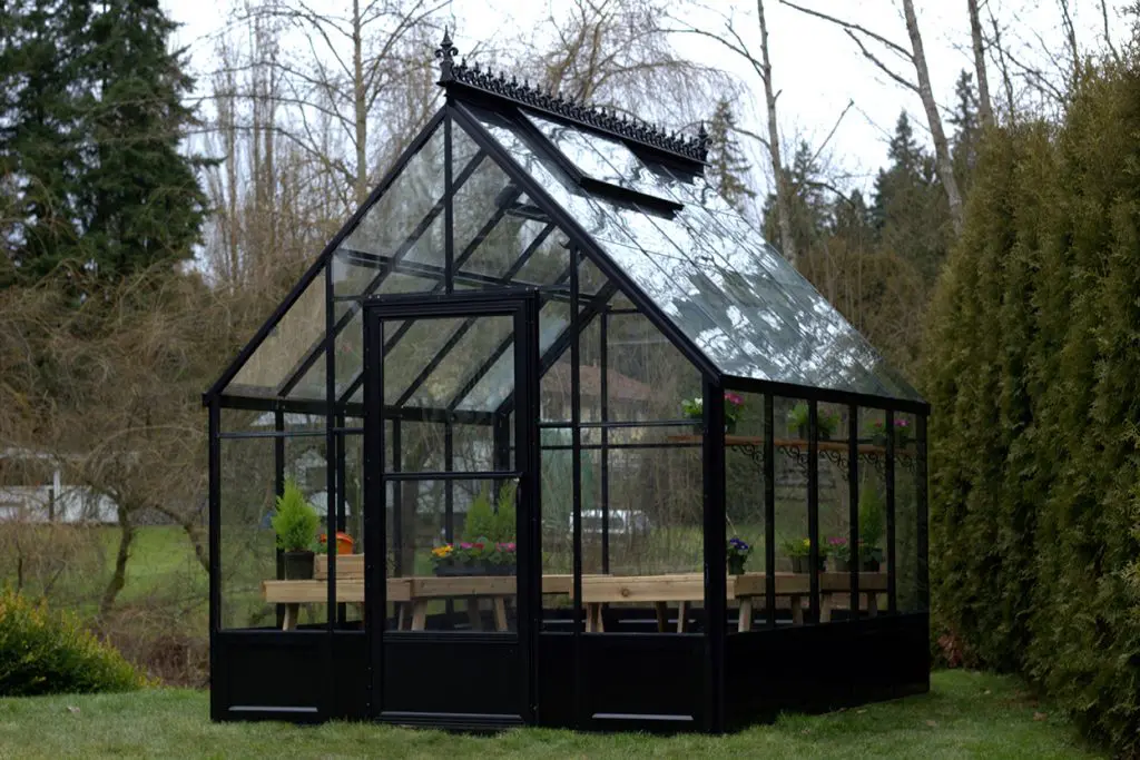 The Parkside Single Glass Greenhouse - 8 x 12