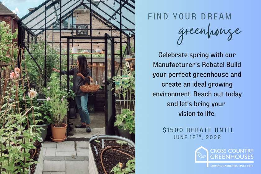 Celebrate Spring with our manufacterer's rebate!